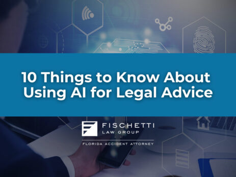 banner titled 10 things to know about using ai for legal advice